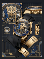 Aurex Noir GMT