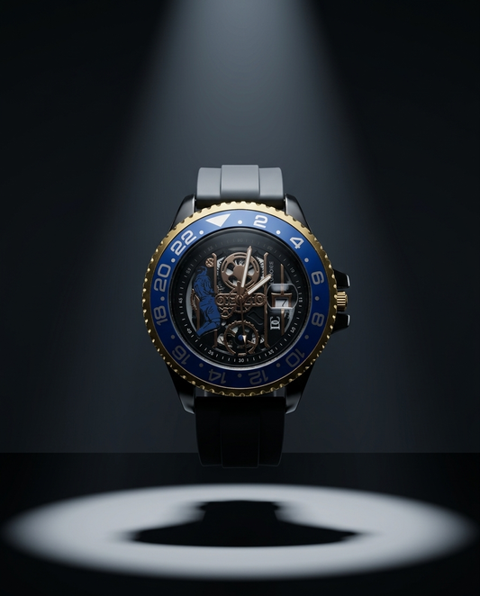 Aurex Noir GMT